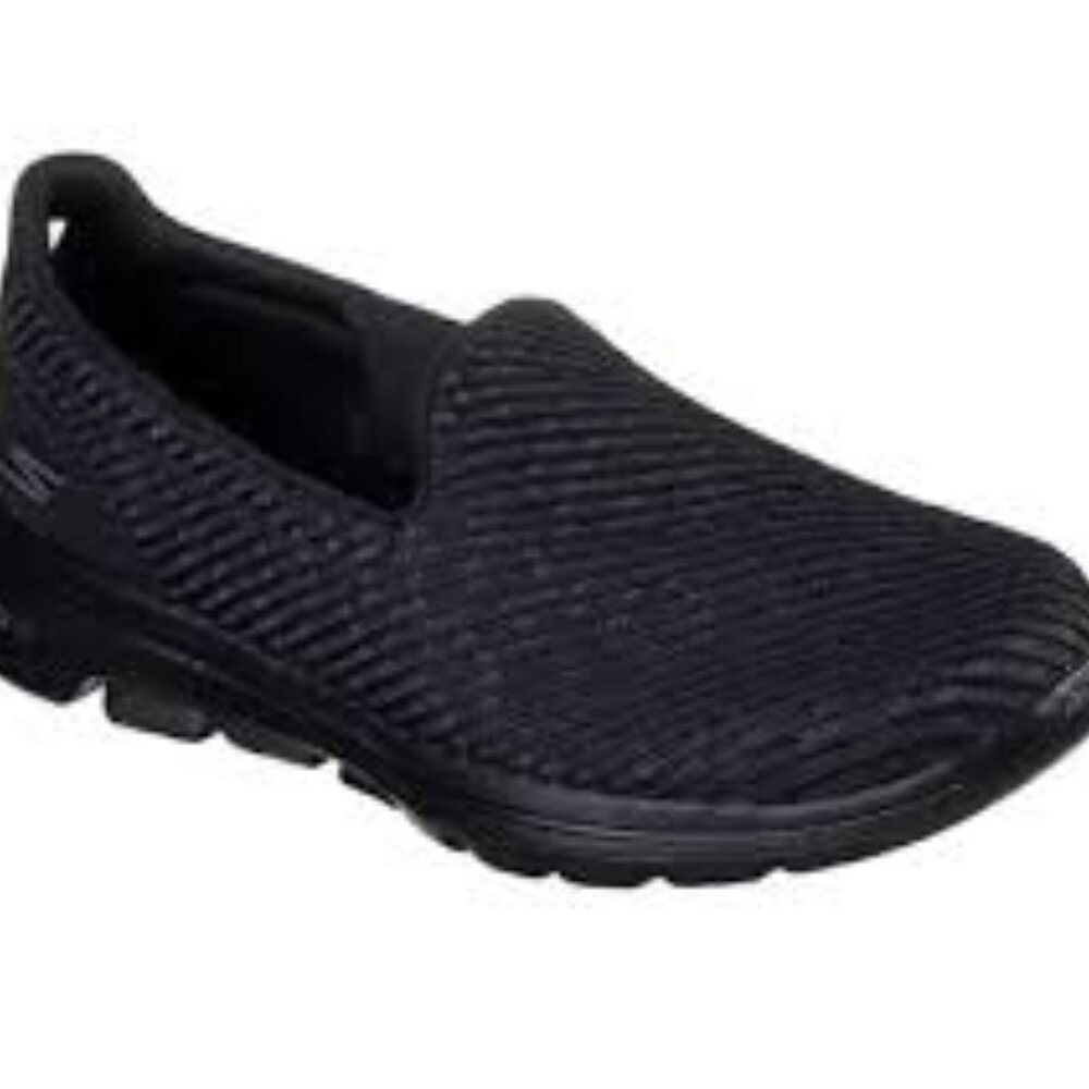Skechers‎ Women's Black Go Walk 5 15906 Mesh Casual Slip-On Shoes Size 8.5